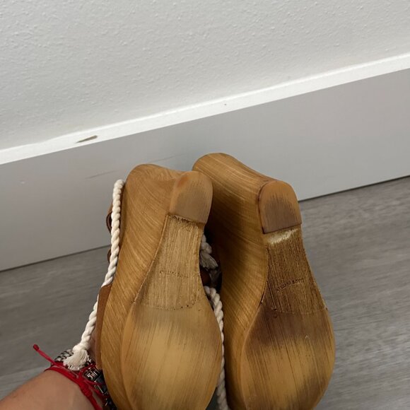 Steve madden lace up heels tan - Picture 5 of 5